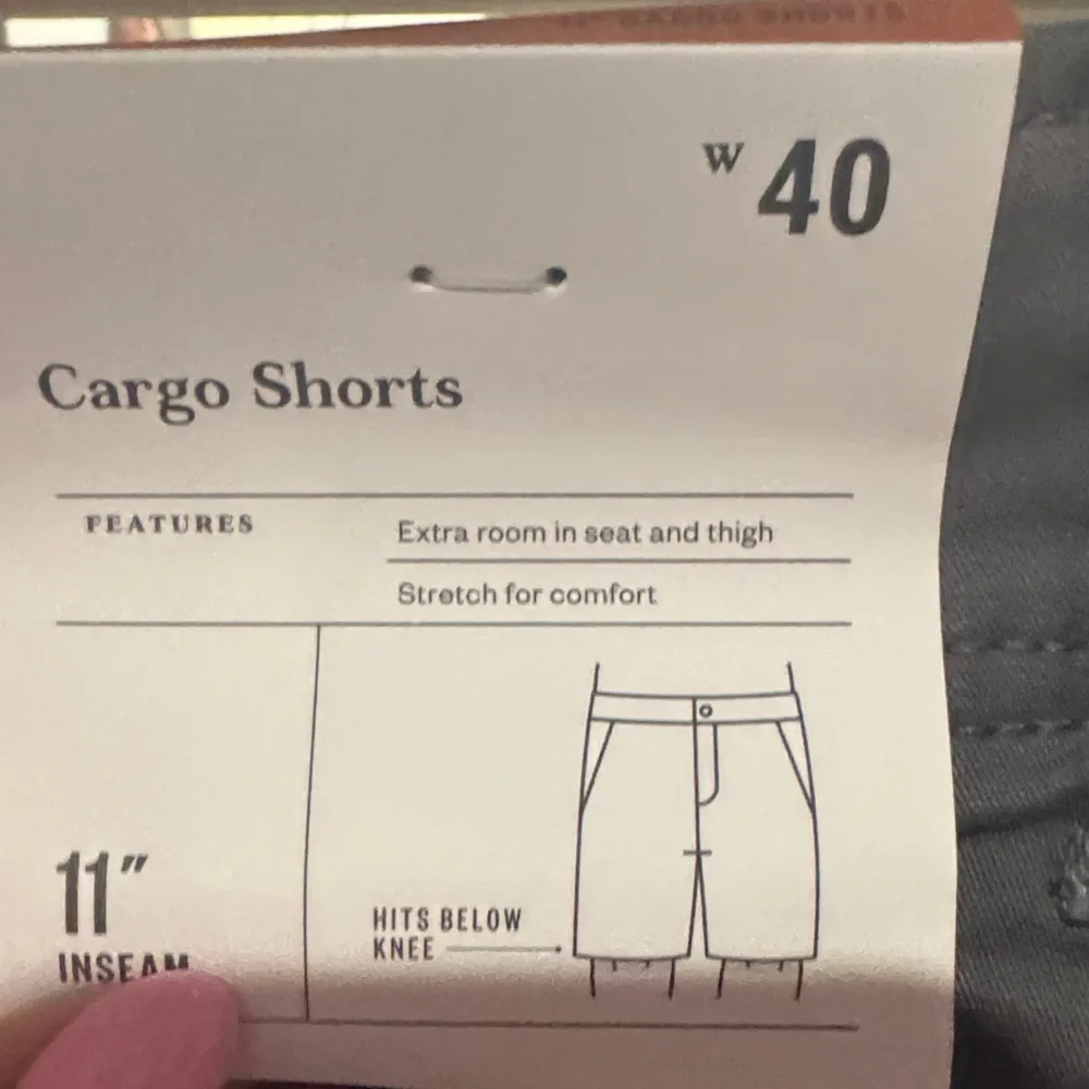 Size 40 Goodfellow Men's Cargo Shorts - Gray